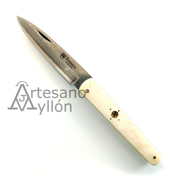 NAVAJA MACHETE PISTÓN VG10 Y HUESO