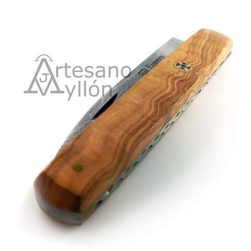 NAVAJA MACHETE PISTÓN VG10 Y OLIVO