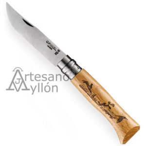 NAVAJA OPINEL INOX N8 ANIMALIA LIEBRE 0022333
