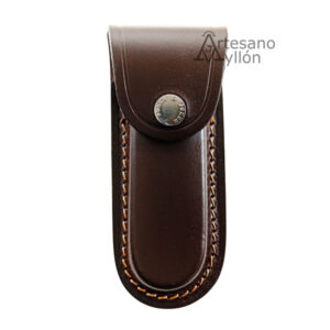 FUNDA PARA NAVAJA MARRON OSCURO 35X125MM FB09