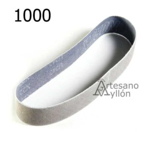 Cinta de Afilado 1000 – Cinta abrasiva de grano fino para refinar el filo después del afilado inicial en Work Sharp Ken Onion Edition.
