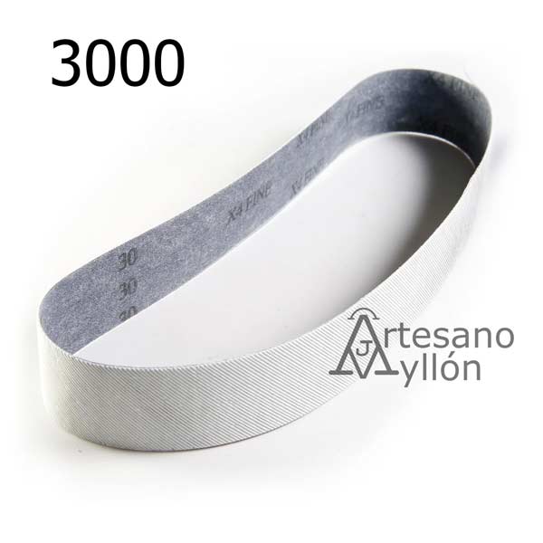 Cinta de Afilado 3000 – Cinta abrasiva de grano ultrafino para suavizar el filo antes del pulido en el accesorio Ken Onion.