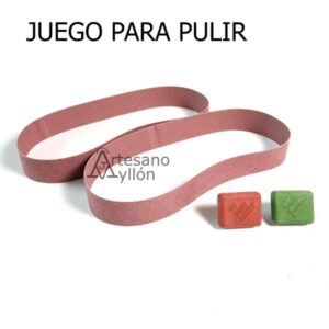 Juego para Pulir Verde y Rojo – Cintas de pulido con compuestos abrasivos de óxido de cromo y óxido férrico para un acabado espejo en el accesorio Ken Onion.
