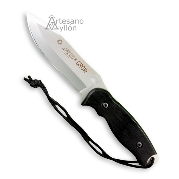 Cuchillo Aitor Crow Blanco con hoja Clip Point de acero inoxidable