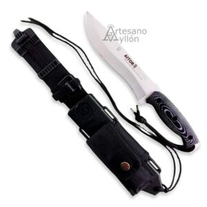 Cuchillo Aitor Ferfal con funda táctica de polímero y textil negro