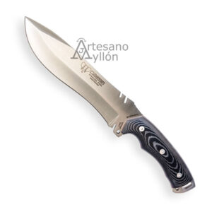 Cuchillo Cudeman Boina Verde 299-BC con hoja satinada y mango de micarta