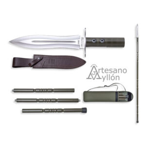 Cuchillo de remate Joker Jabalí CL-110 con tubos y funda