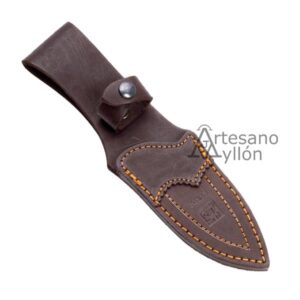 Funda de cuero marrón para cuchillo Joker Venado CO-66