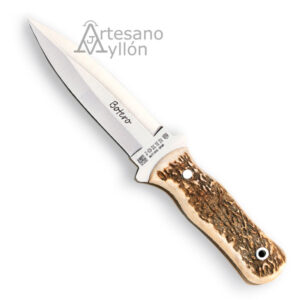Cuchillo Joker Botero CR-67 con hoja spear point y mango de ciervo