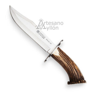 Cuchillo Joker Bowie CN-100 con hoja de 20 cm y mango de asta de ciervo