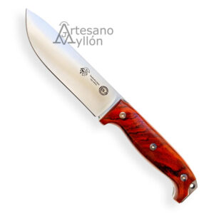 Cuchillo J&V BS9 1601-CO1 con hoja drop-point y mango de madera de cocobolo