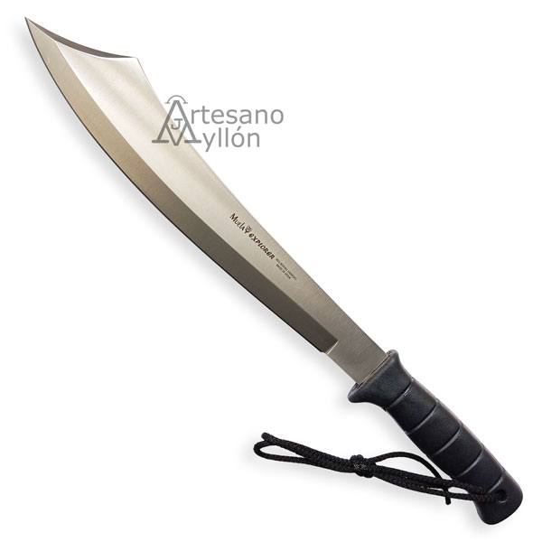 Machete Muela Explorer 32G con hoja tipo cimitarra