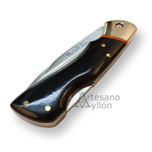 Navaja Muela BX-8M cerrada con mango de micarta negra