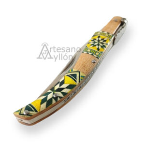 Navaja Third carraca N53N cerrada en tamaños 11, 13 y 15 cm con mango decorado