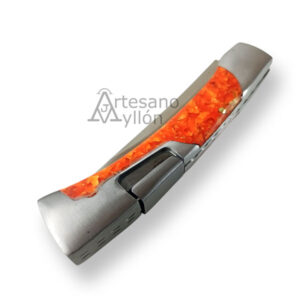 Navaja Third N198T cerrada mango naranja