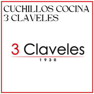 CUCHILLOS DE COCINA 3 CLAVELES