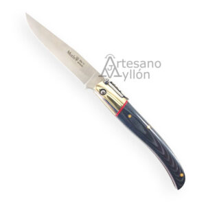 Navaja Muela PQ-9M – Micarta Negra y Acero MOVA